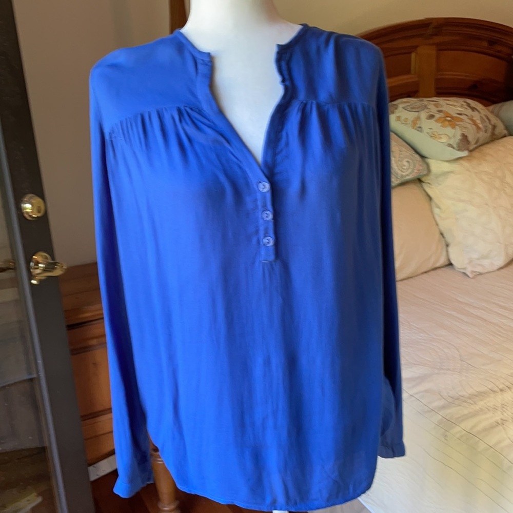 YFB Young Fabulous and Broke Blue Top NWT Size XS